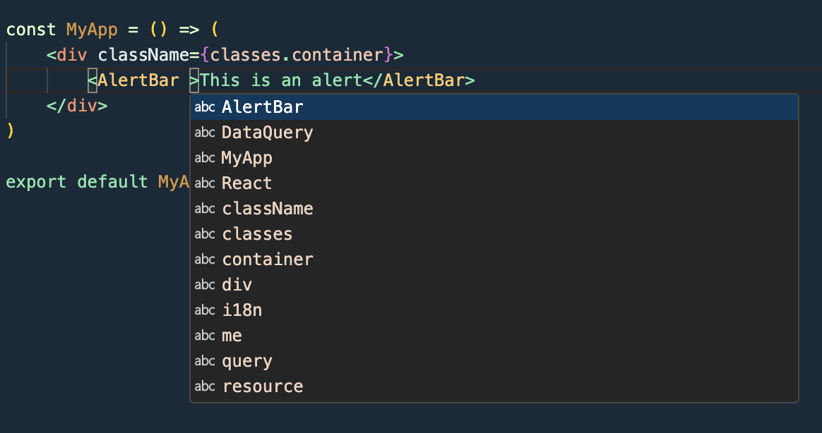 Auto-Completion without TypeScript